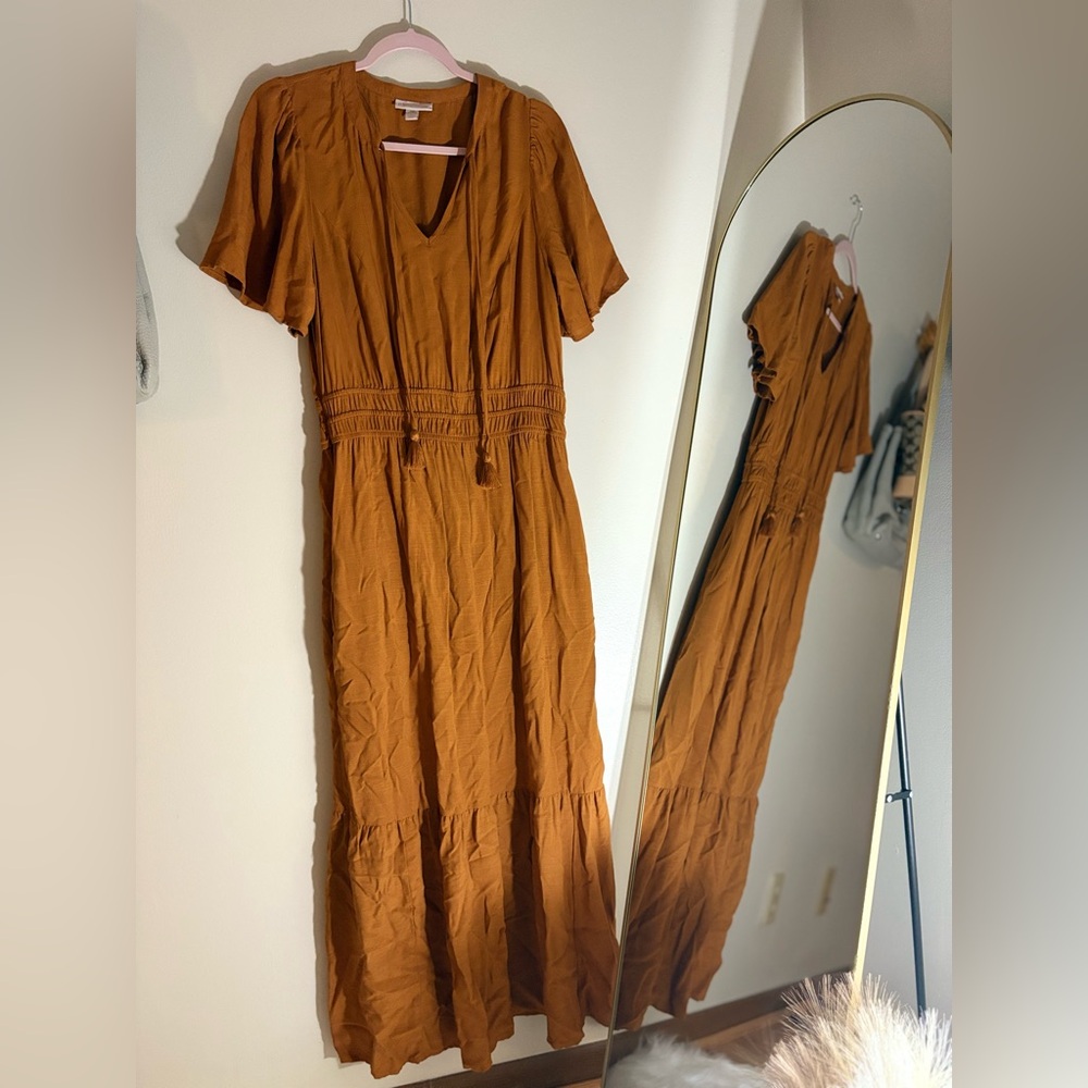 Knox Rose Rust Maxi Dress